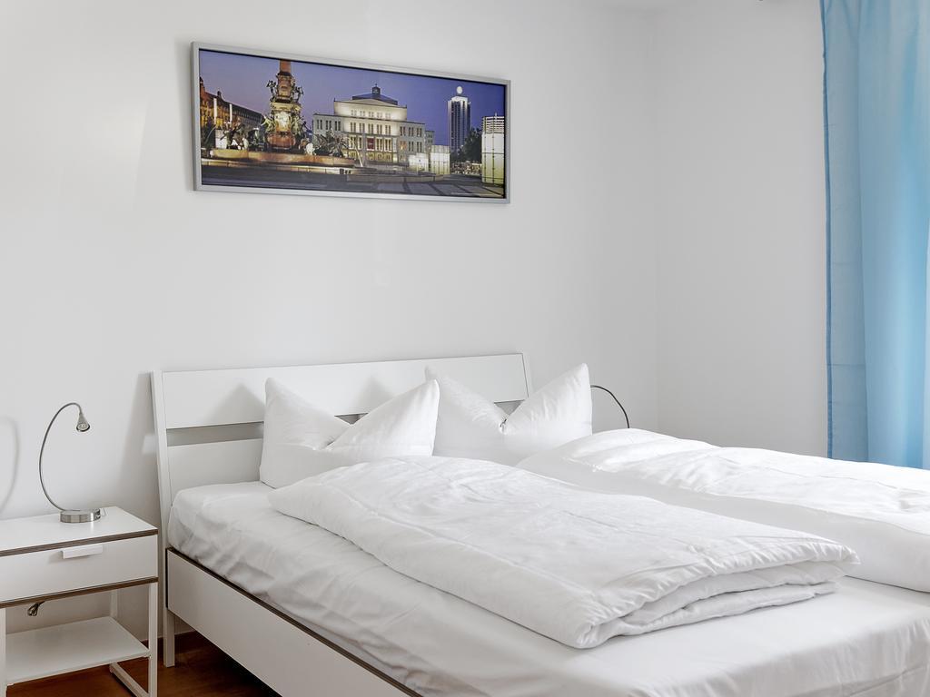 City Park Apartments - #11.02 - Luxus Apartment Mit Tiefgarage Lipsko Pokoj fotografie